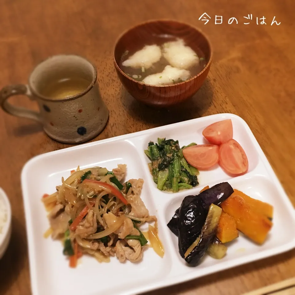 豚こまと野菜のにんにく醤油炒め|teritamagoさん