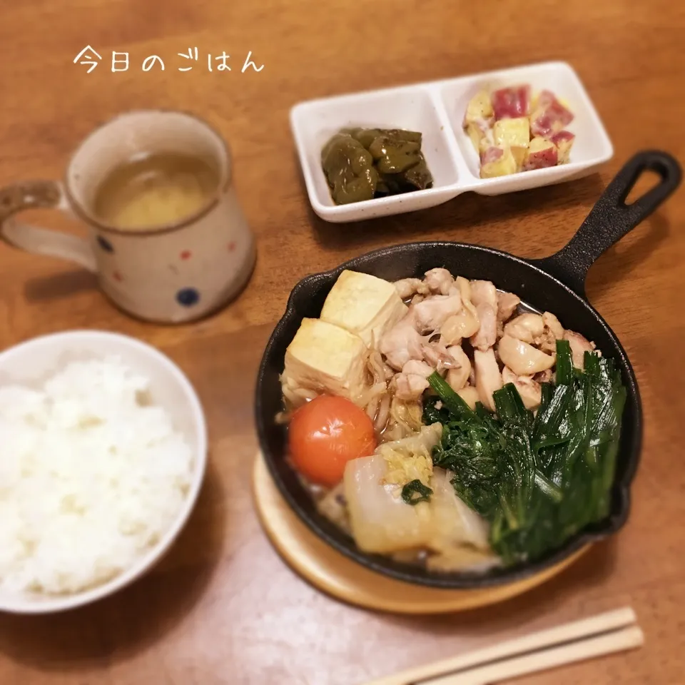 Snapdishの料理写真:鶏すき焼き|teritamagoさん