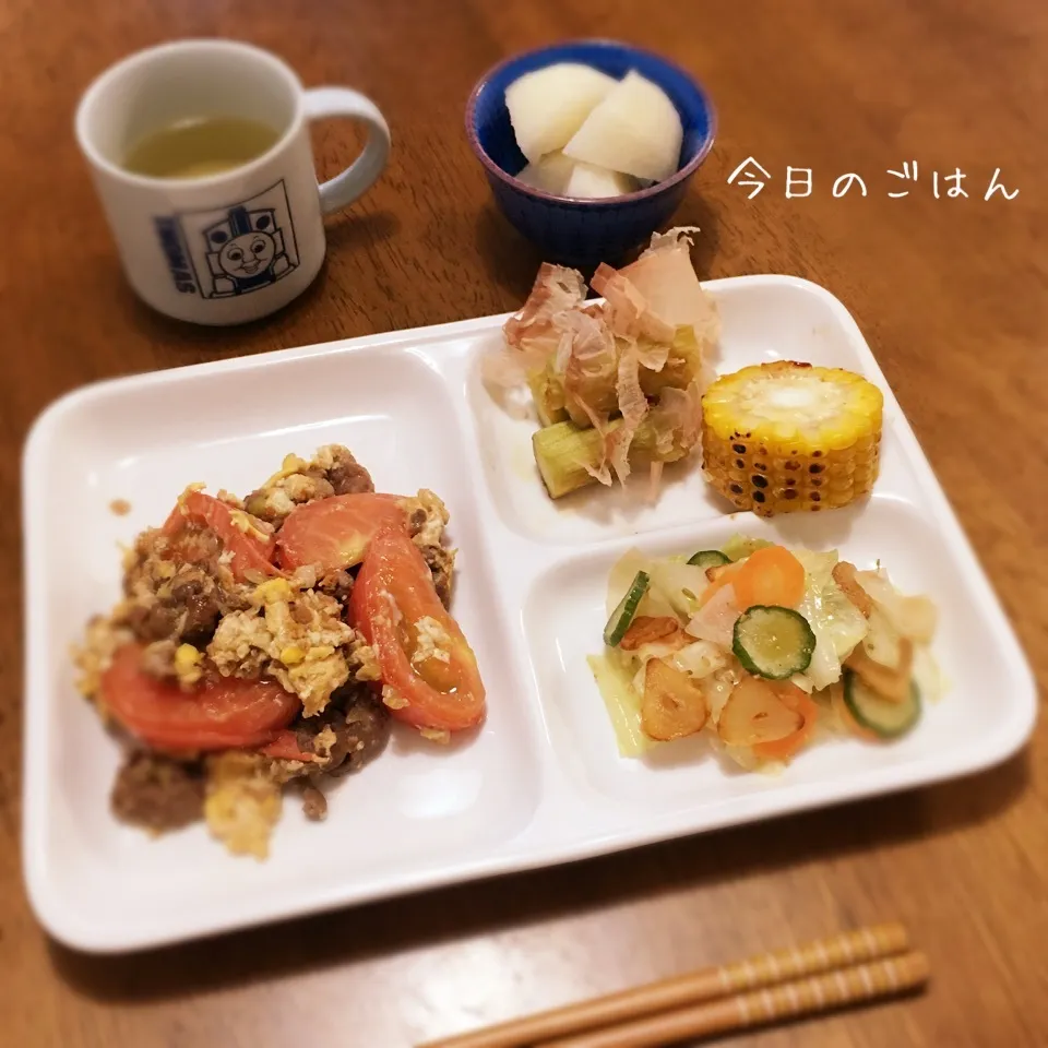 中華風牛肉とトマトの玉子炒め|teritamagoさん