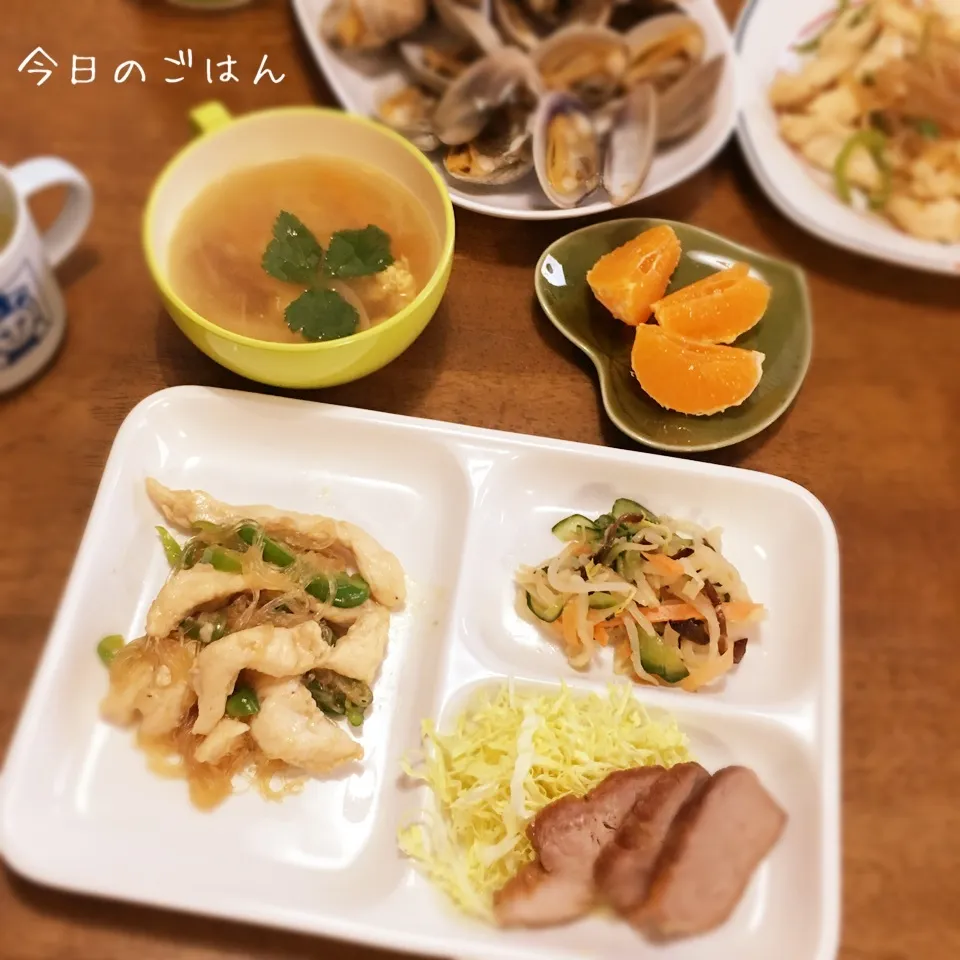 Snapdishの料理写真:鶏胸肉とピーマンの中華炒め|teritamagoさん