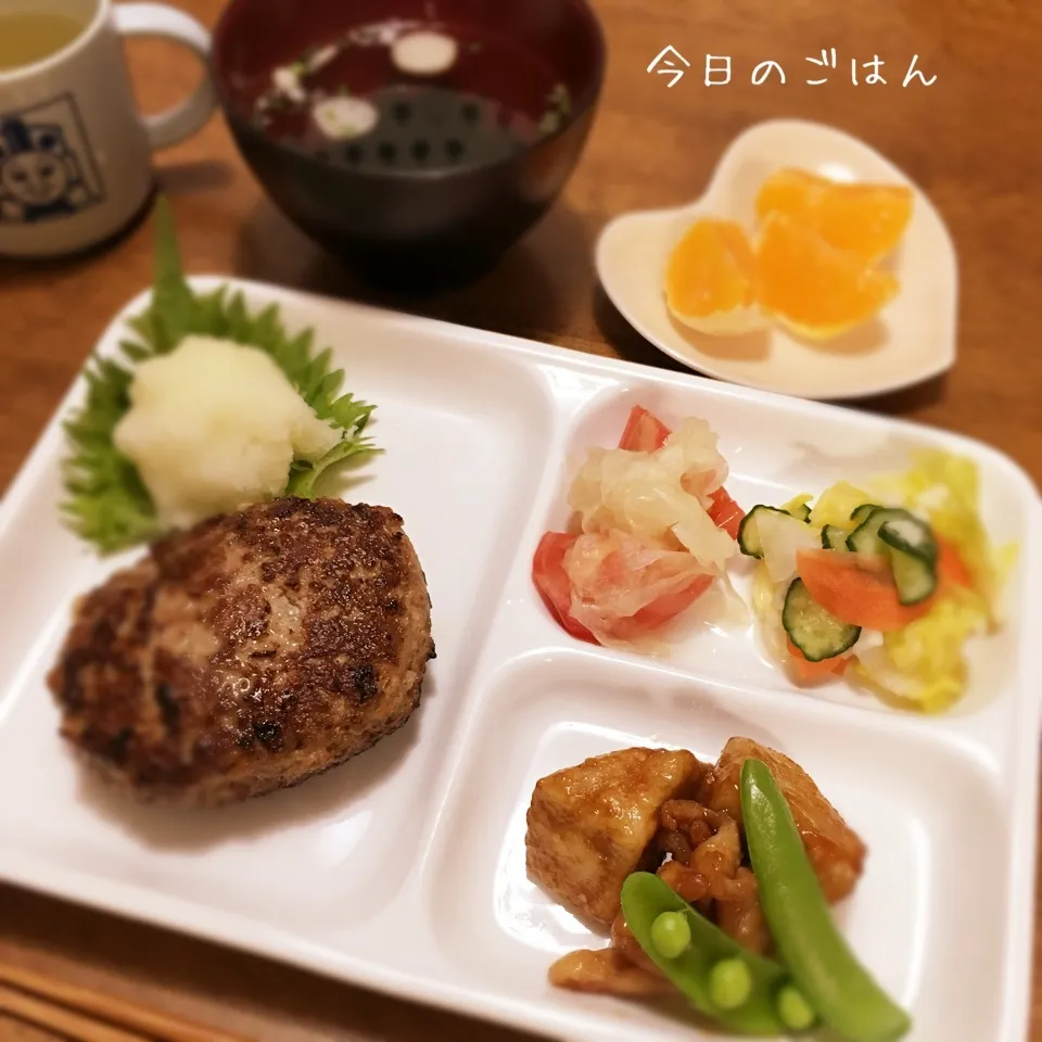 Snapdishの料理写真:和風ハンバーグ|teritamagoさん