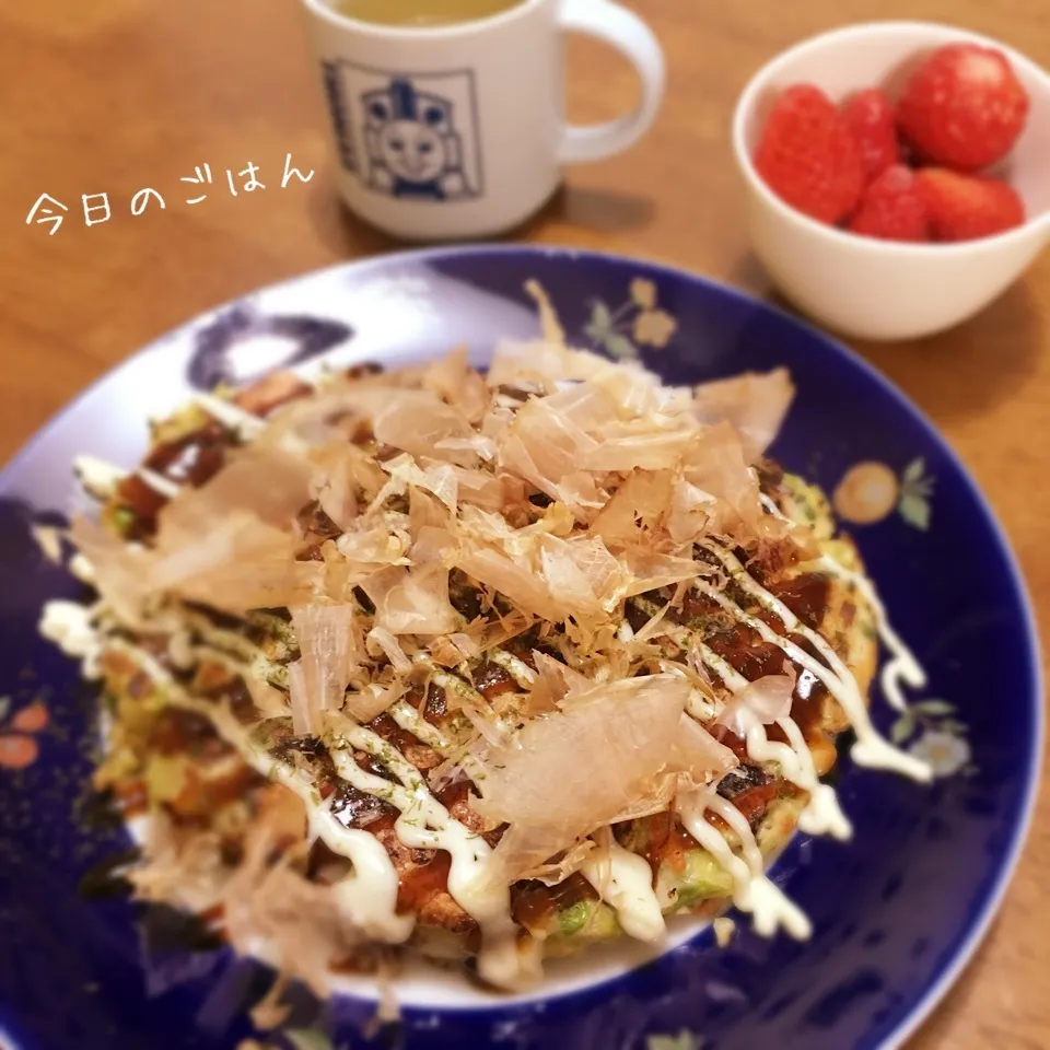 Snapdishの料理写真:お好み焼き|teritamagoさん