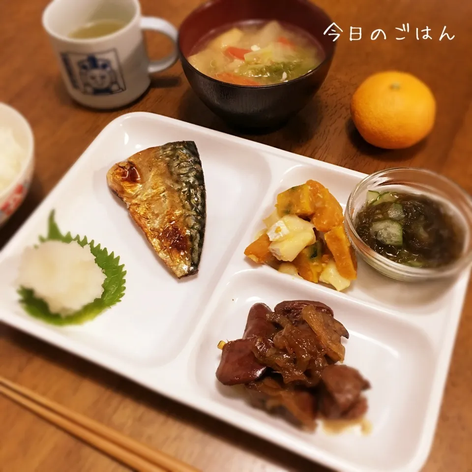 Snapdishの料理写真:鯖の塩焼き|teritamagoさん