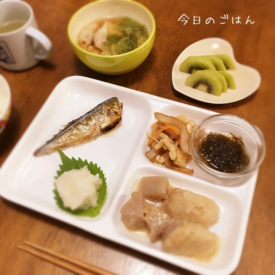 Snapdishの料理写真:秋刀魚の塩焼き|teritamagoさん