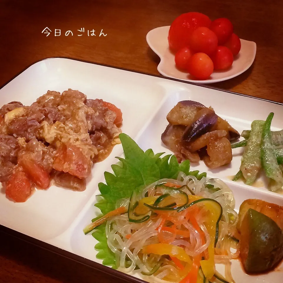 牛肉とトマトの玉子炒め|teritamagoさん