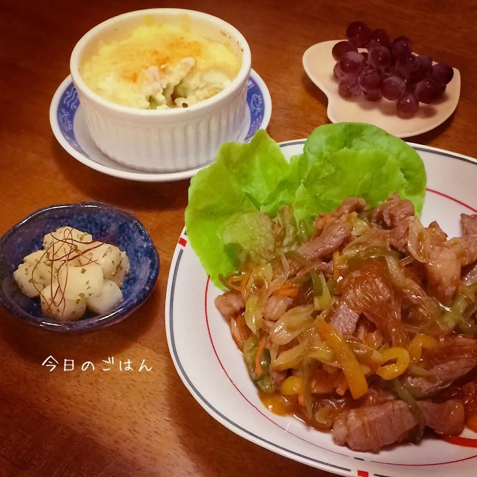 Snapdishの料理写真:チャプチェ|teritamagoさん