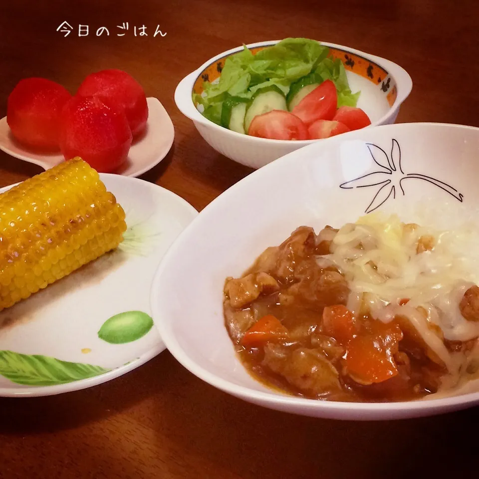 Snapdishの料理写真:チーズカレー|teritamagoさん