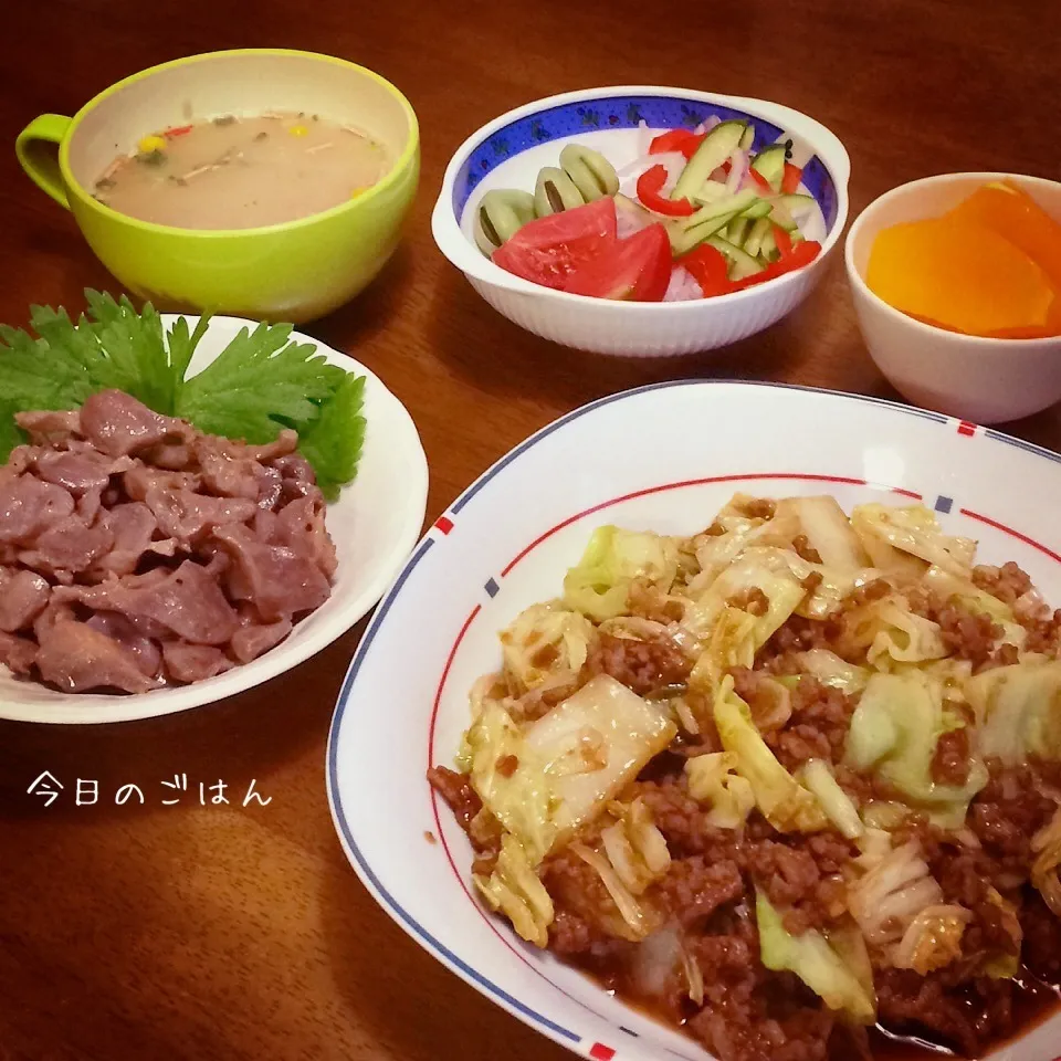 Snapdishの料理写真:肉みそキャベツ|teritamagoさん