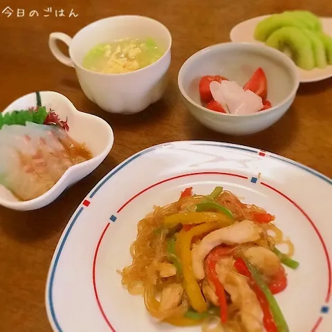 鶏とピーマンの中華炒め|teritamagoさん