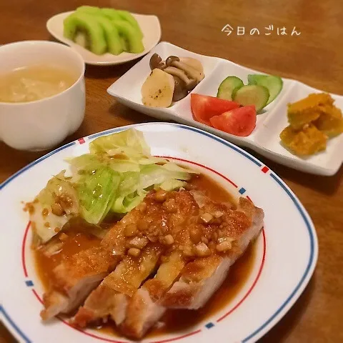 Snapdishの料理写真:チキンソテー|teritamagoさん