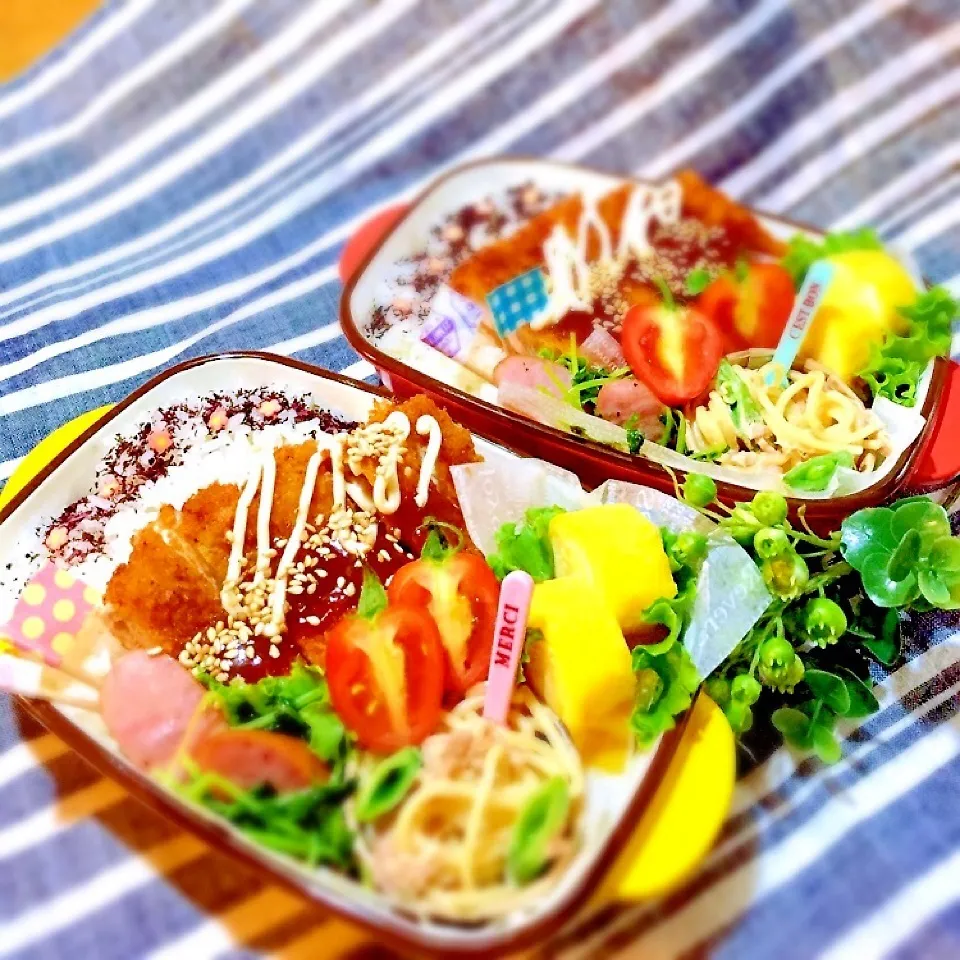 Snapdishの料理写真:塾弁♪|くぅ*さん