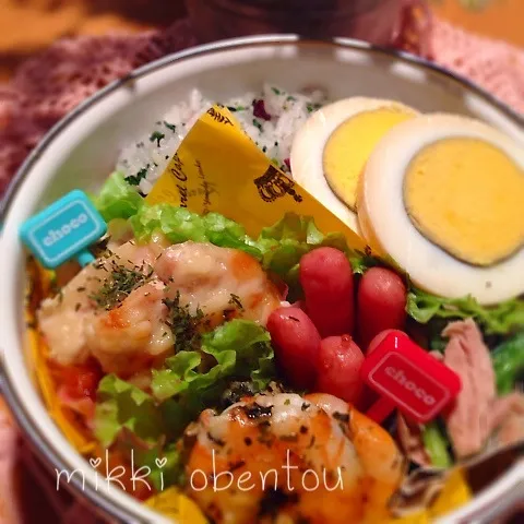 Snapdishの料理写真:♡むすめちゃんお弁当♡|くぅ*さん