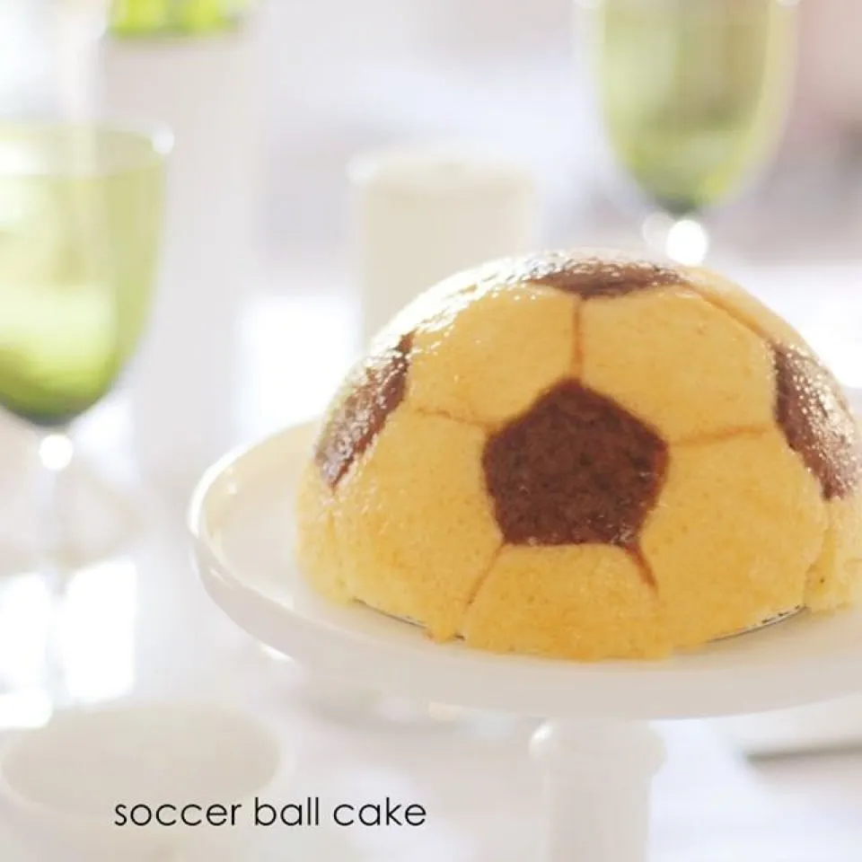 サッカーボールケーキ⚽️|4nabecoさん