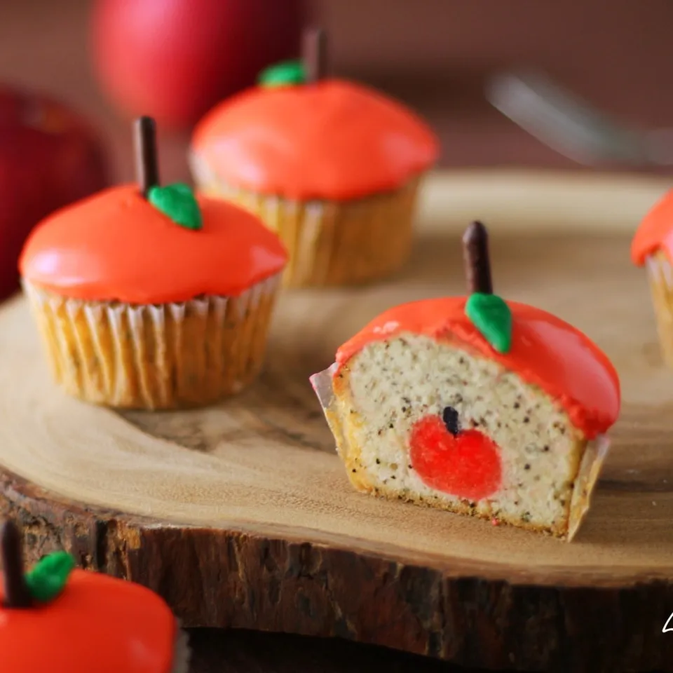 アップルティー カップケーキ🍎|4nabecoさん