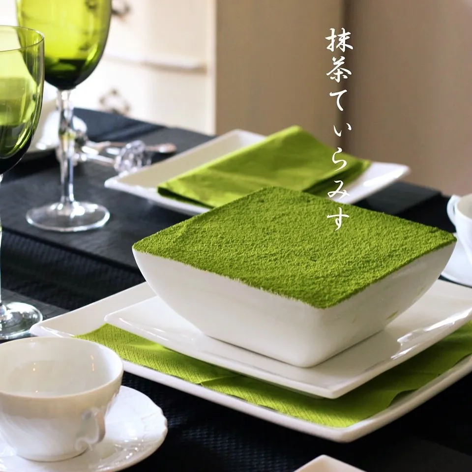 お抹茶のティラミス|4nabecoさん