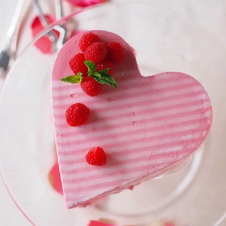 フランボワーズムースのケーキ|4nabecoさん