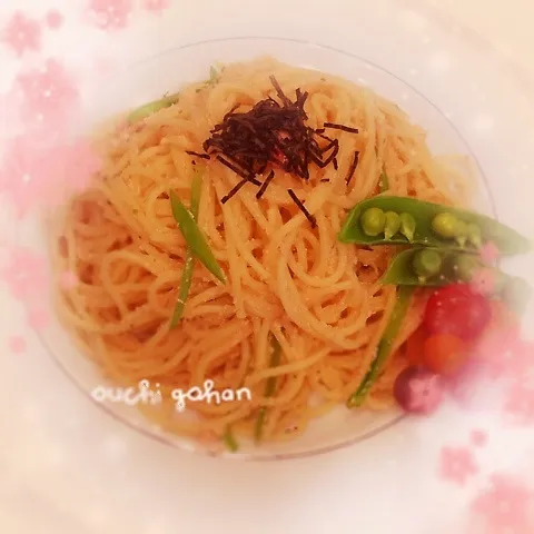 Snapdishの料理写真:息子とパスタ☆|えっちゃんさん