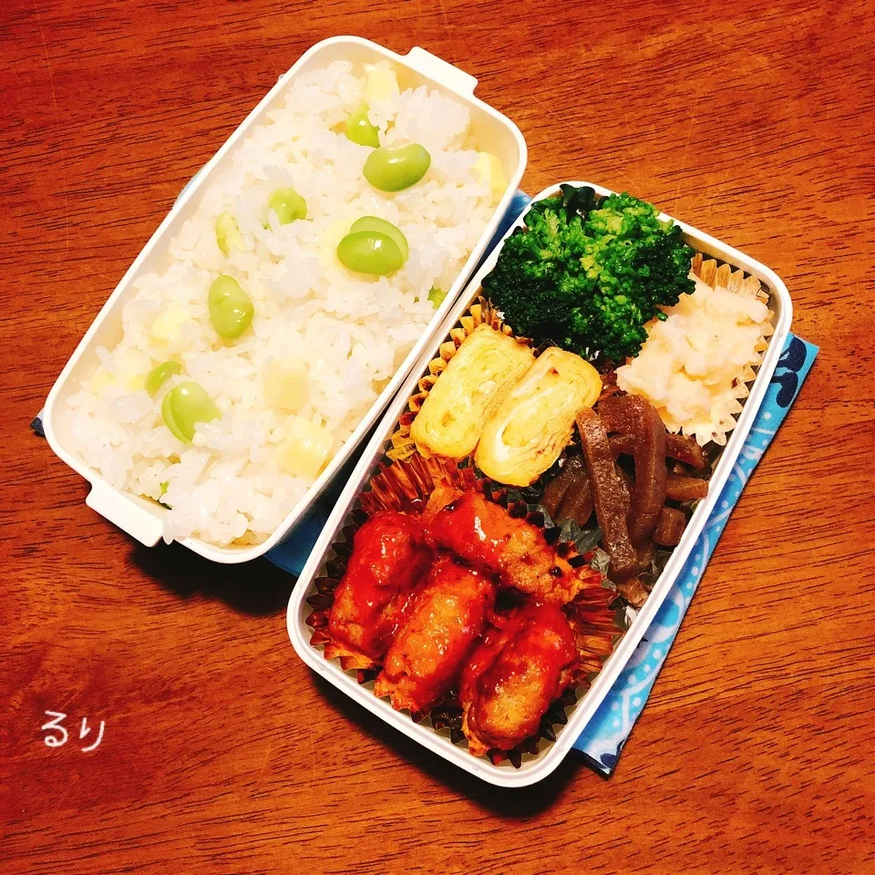 Snapdishの料理写真:10/24のお弁当|るりさん