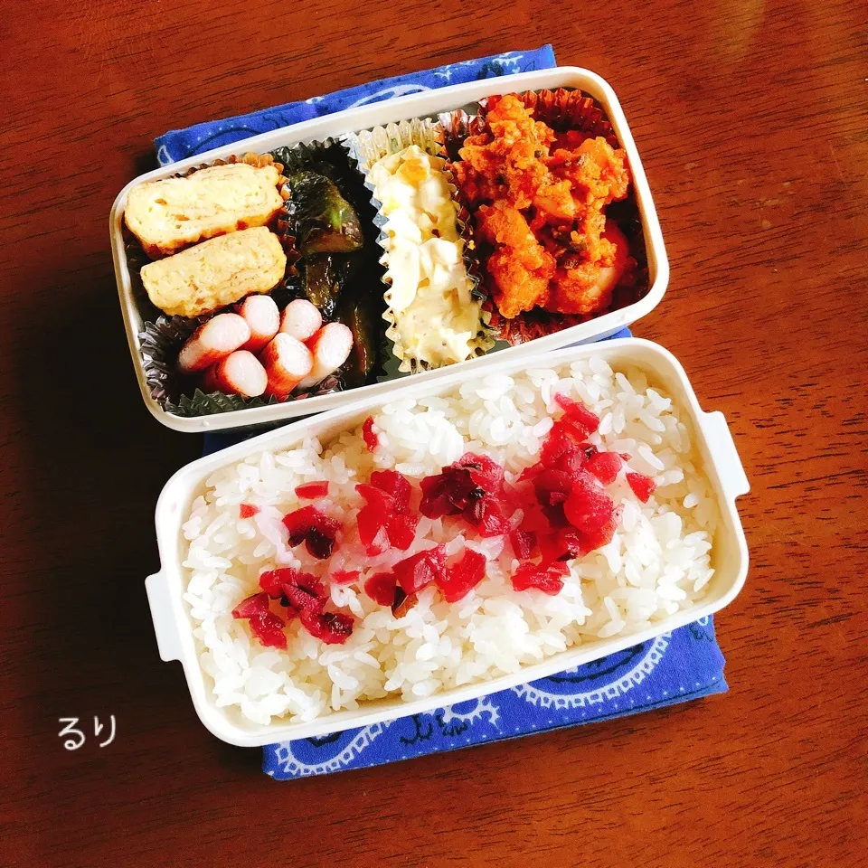 Snapdishの料理写真:9/4のお弁当|るりさん