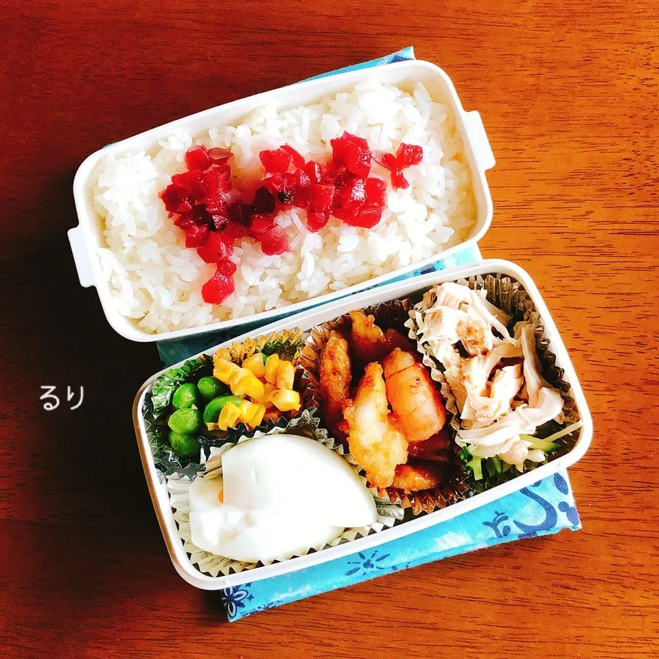 Snapdishの料理写真:8/21のお弁当|るりさん