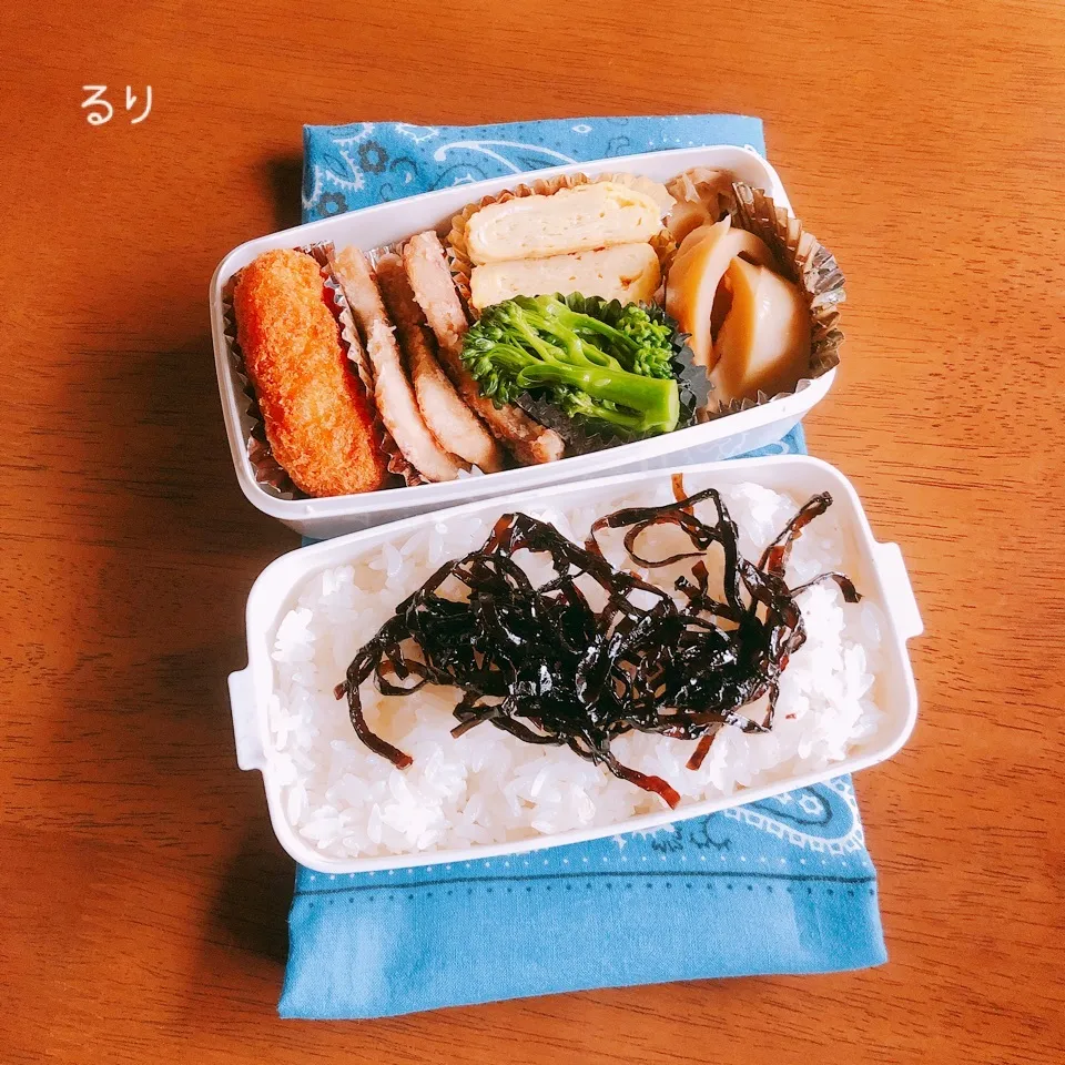 Snapdishの料理写真:6/6のお弁当|るりさん