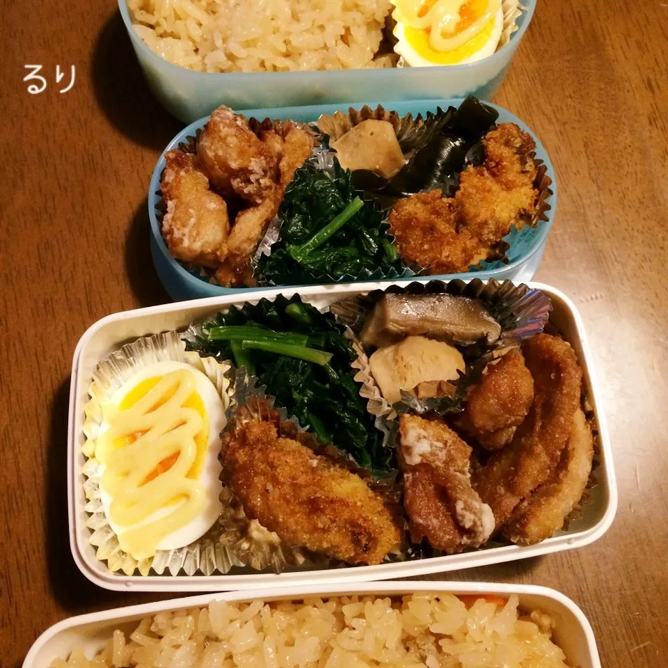 Snapdishの料理写真:1/4のお弁当|るりさん