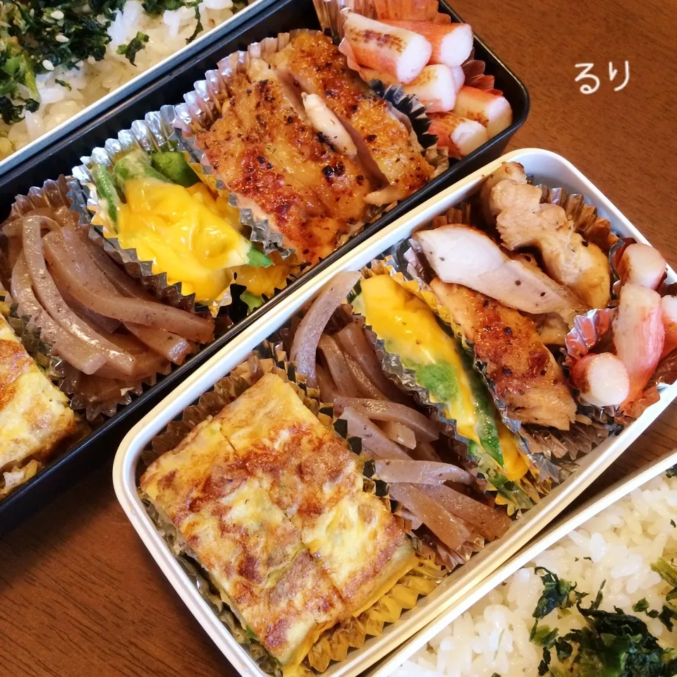 Snapdishの料理写真:8/21のお弁当|るりさん