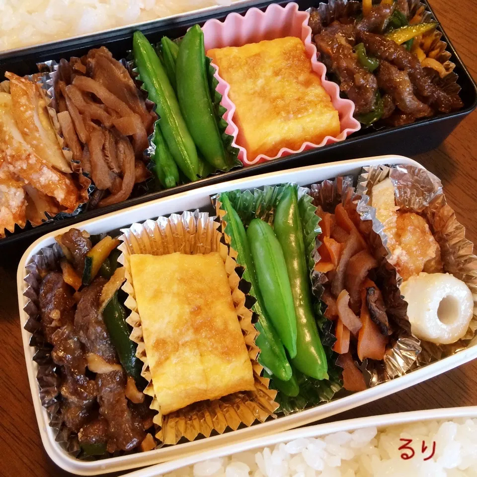 Snapdishの料理写真:5/24のお弁当|るりさん