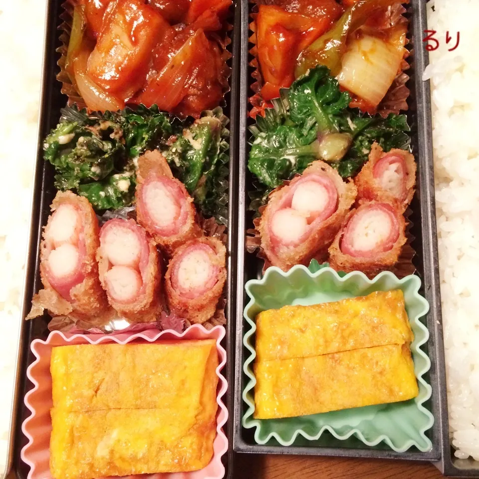 Snapdishの料理写真:1/24のお弁当|るりさん