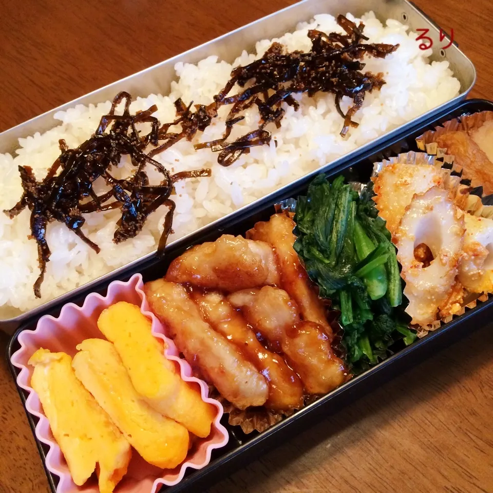 Snapdishの料理写真:10/7のお弁当|るりさん