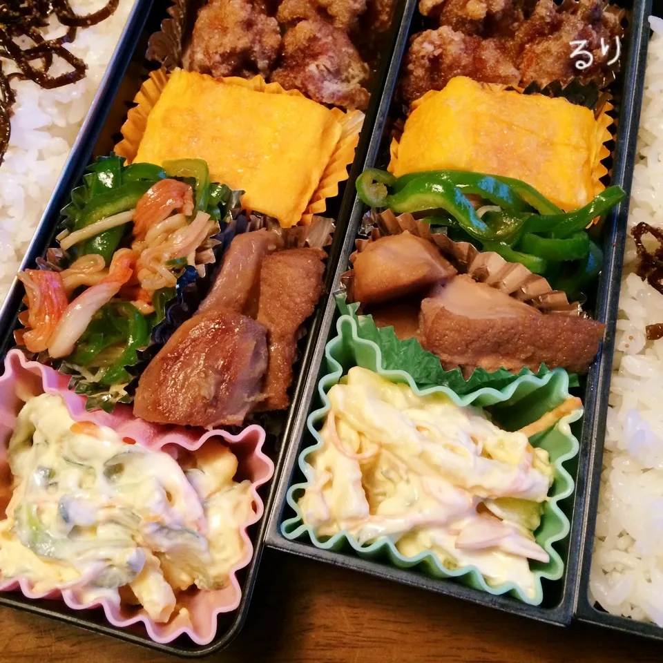 Snapdishの料理写真:10/4のお弁当|るりさん