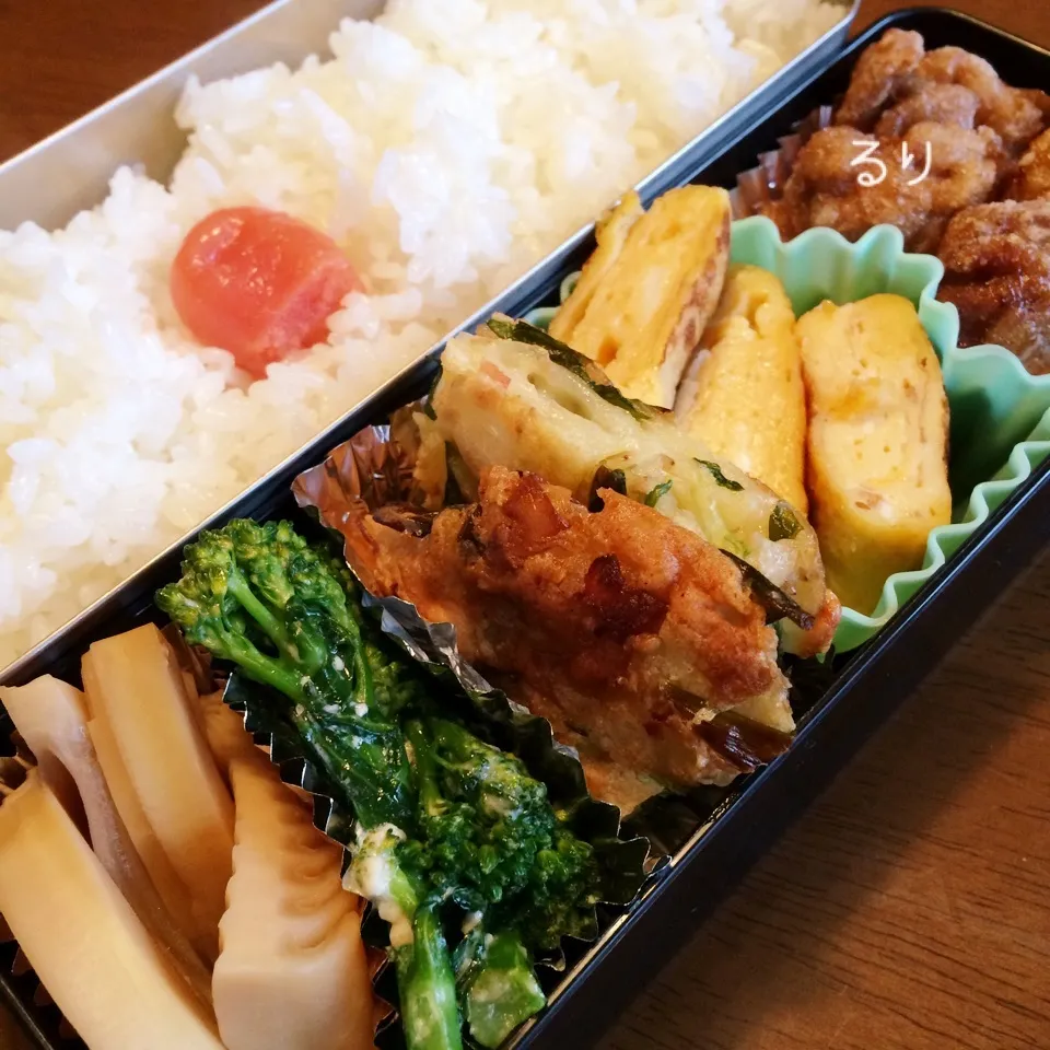 Snapdishの料理写真:4/21のお弁当|るりさん