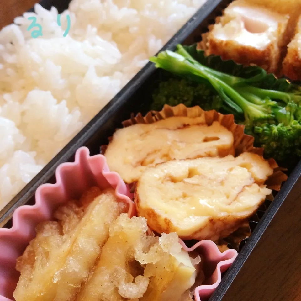 Snapdishの料理写真:4/20のお弁当|るりさん