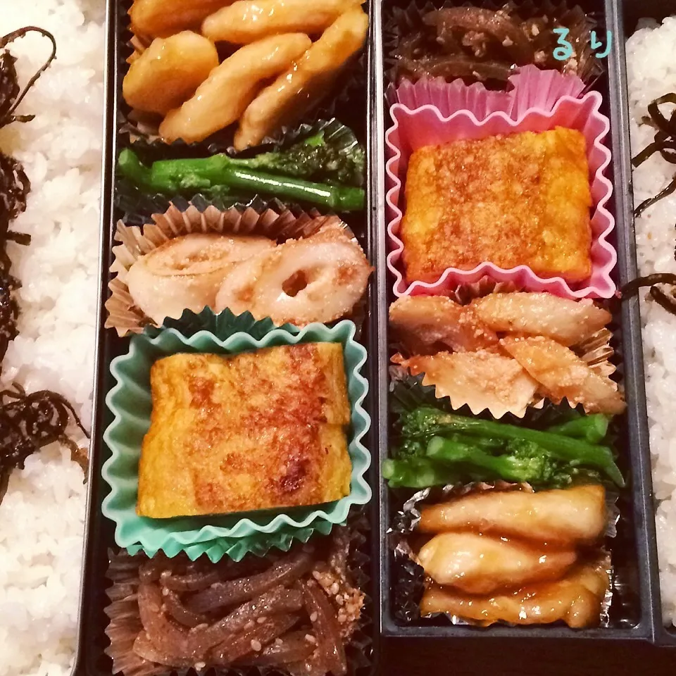 Snapdishの料理写真:今日のお弁当|るりさん