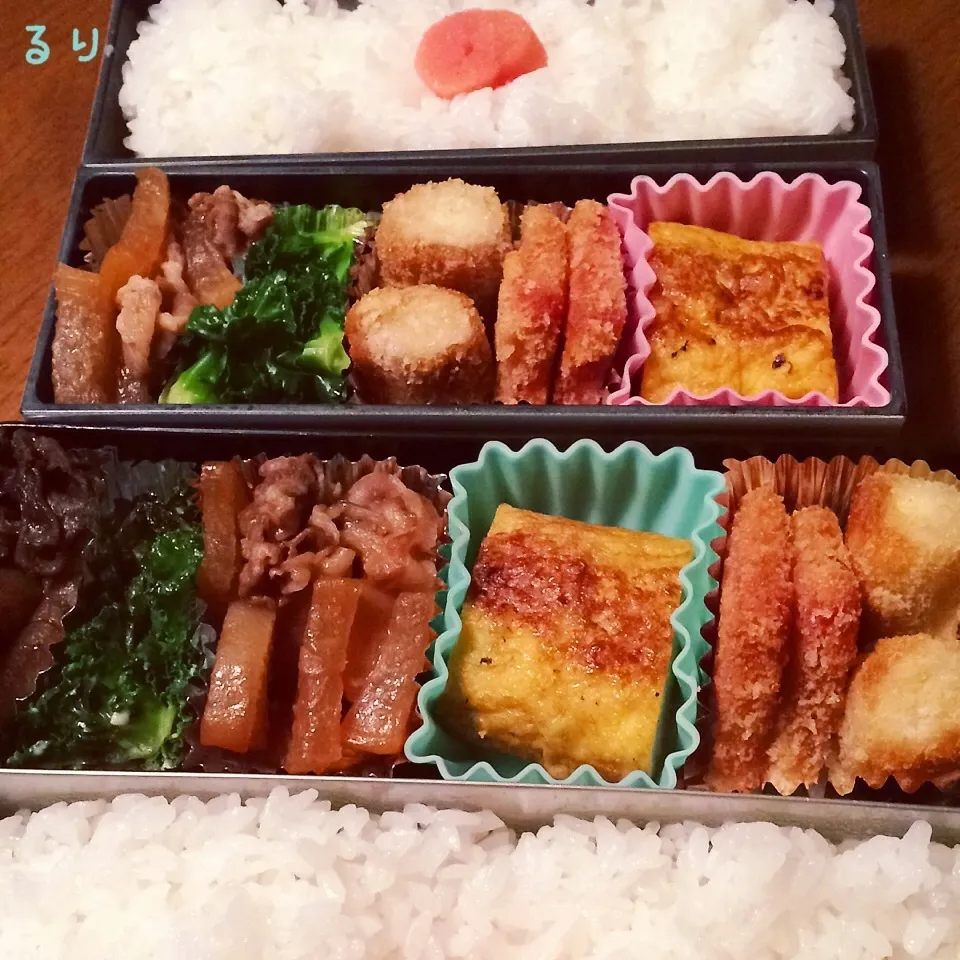 今日のお弁当|るりさん