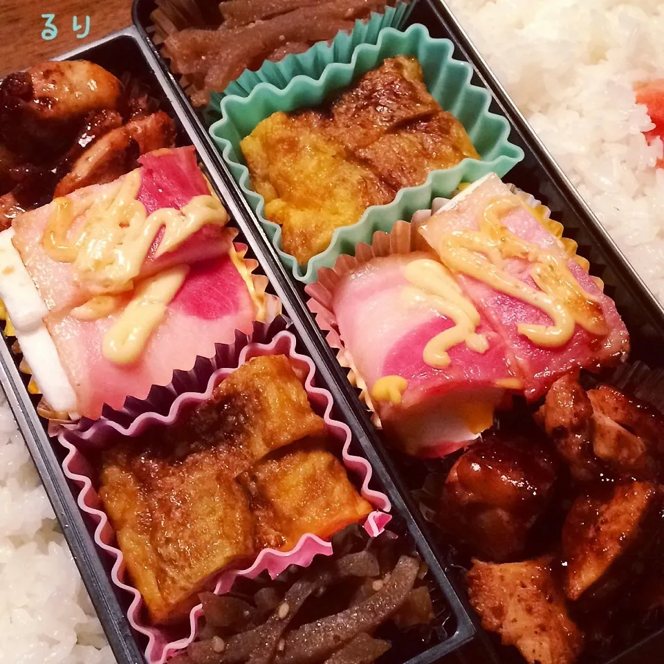 Snapdishの料理写真:今日のお弁当|るりさん