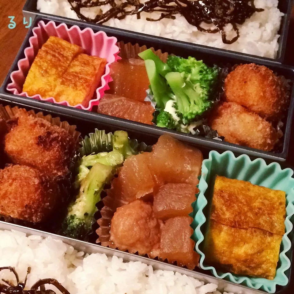 Snapdishの料理写真:今日のお弁当|るりさん