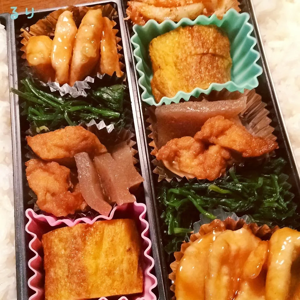 Snapdishの料理写真:今日のお弁当|るりさん