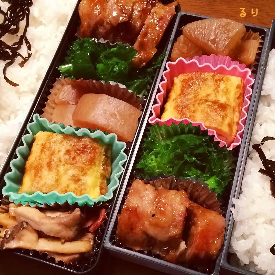 今日のお弁当|るりさん