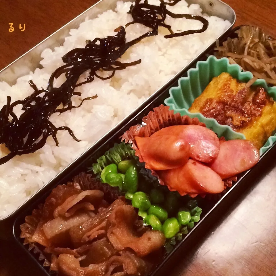 今日のお弁当|るりさん