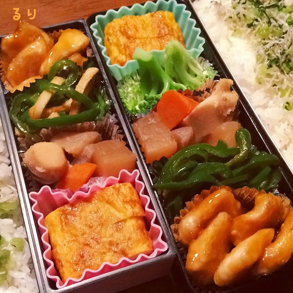 今日のお弁当|るりさん