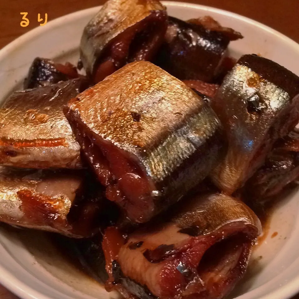 骨までやわらか！秋刀魚の甘露煮|るりさん