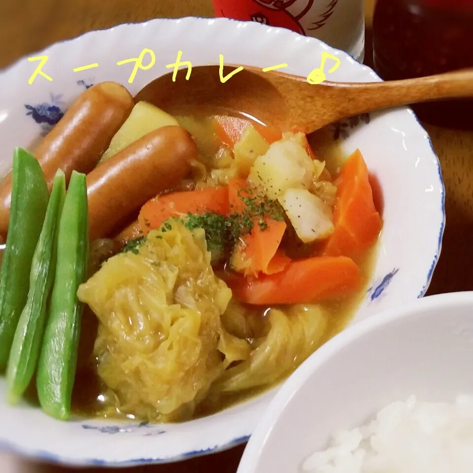 Snapdishの料理写真:今夜はカレーで…|aiさん