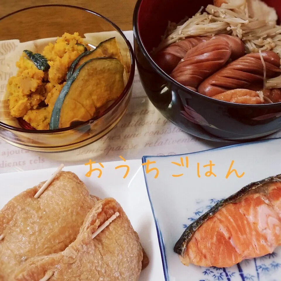 ザ！和食♪蕎麦稲荷・煮物・焼き魚などなど|aiさん