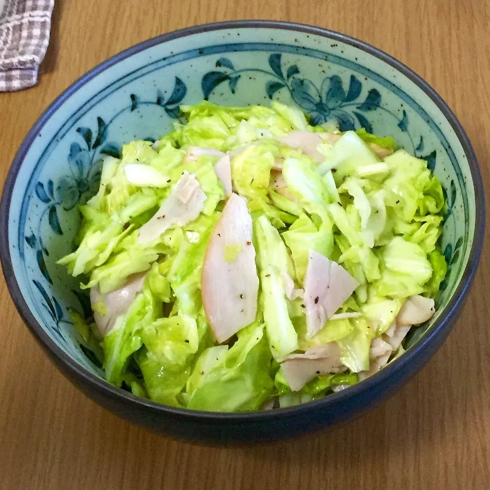 キャベツとハムのサラダ|naoさん