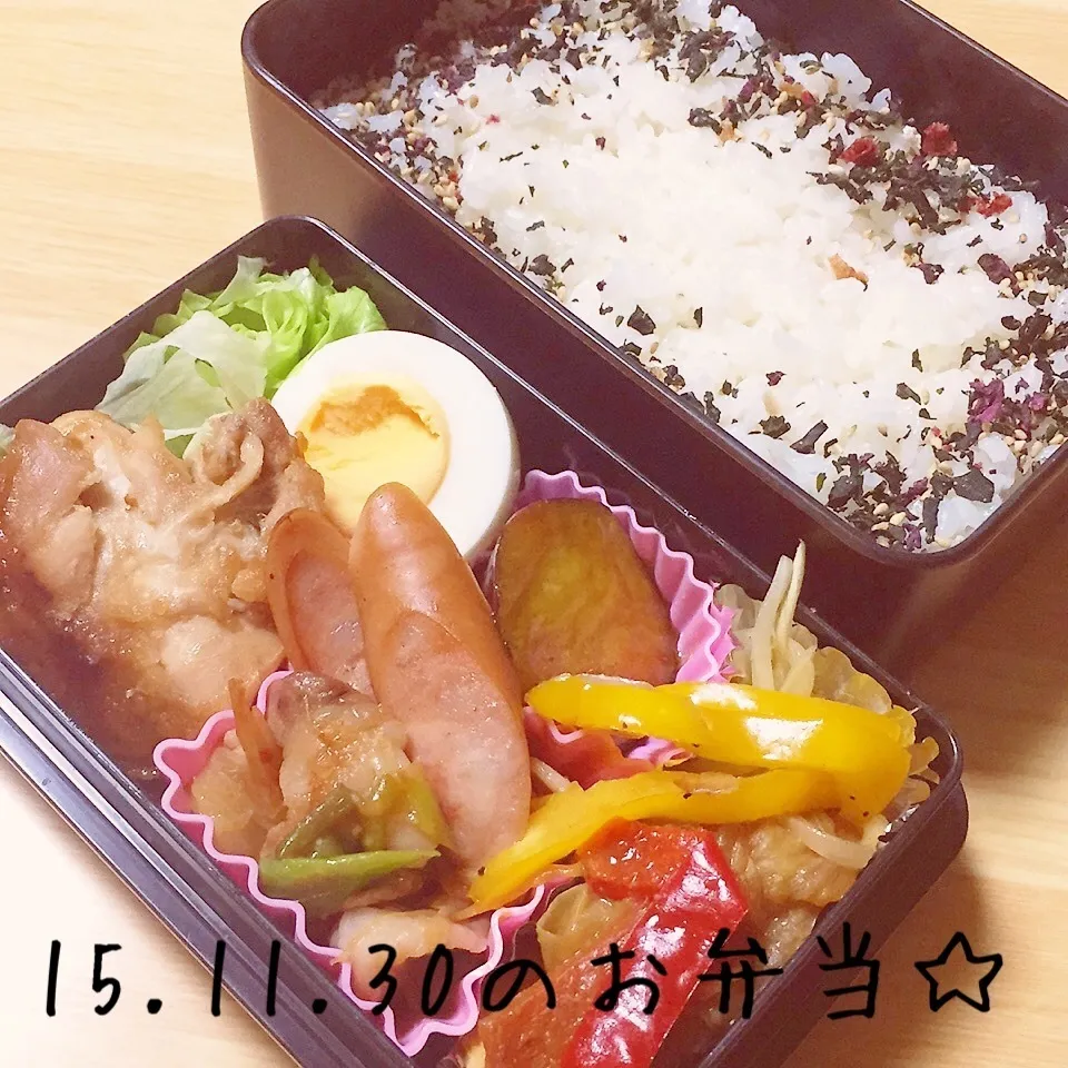 高校男子のお弁当|ニャオさん