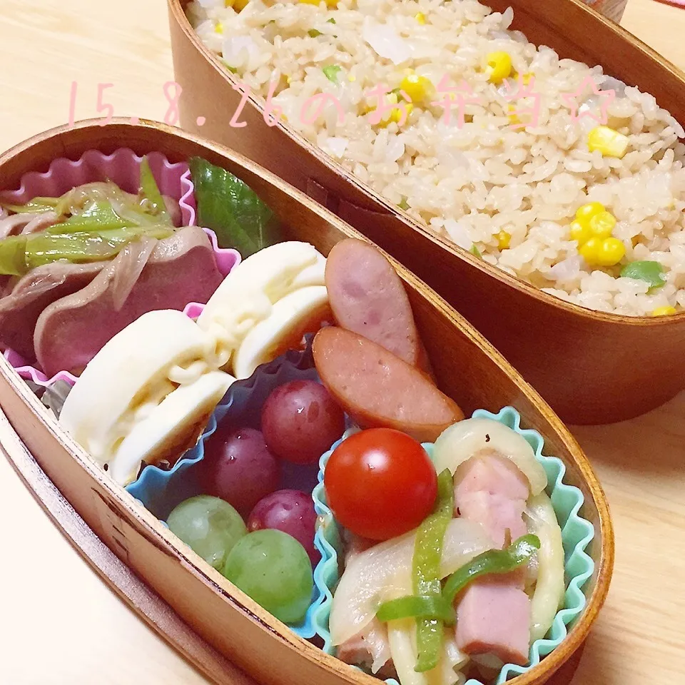 Snapdishの料理写真:高校生のお弁当|ニャオさん