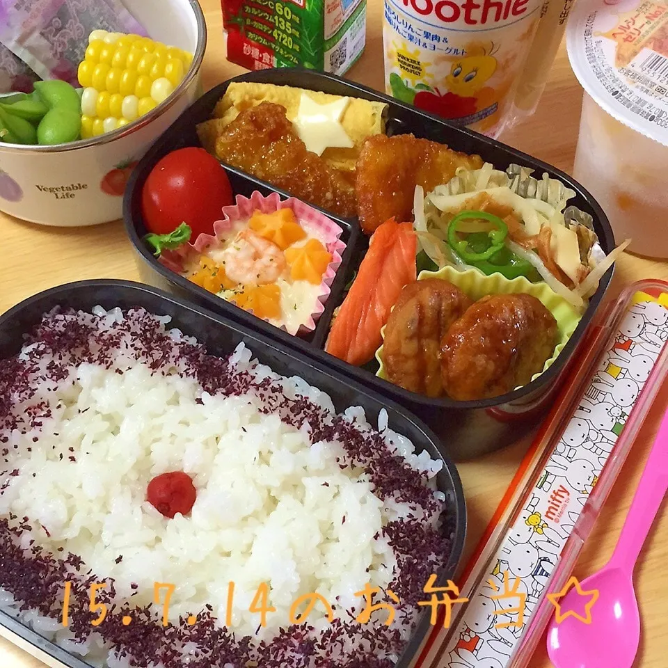 Snapdishの料理写真:高校球児のお弁当|ニャオさん