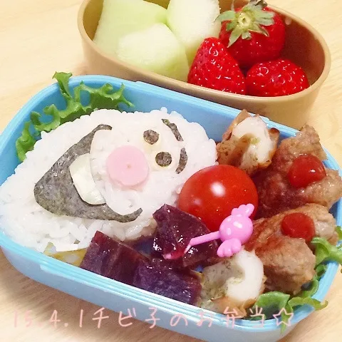 ♡チビ子の保育園オラフお弁当♡|ニャオさん