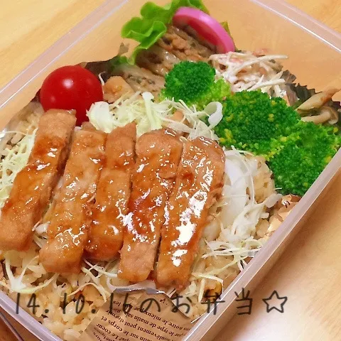 Snapdishの料理写真:✨高校球児のお弁当✨|ニャオさん